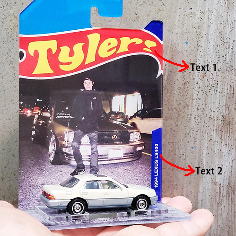 Personalized Photo Car Toy Fun Gift for Father's Day