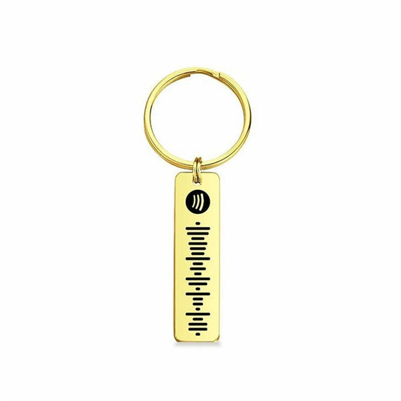 Spotify Song Keychain Personalized