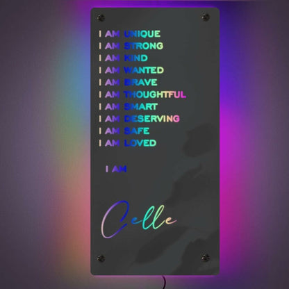 LED Mirror Light Personalized