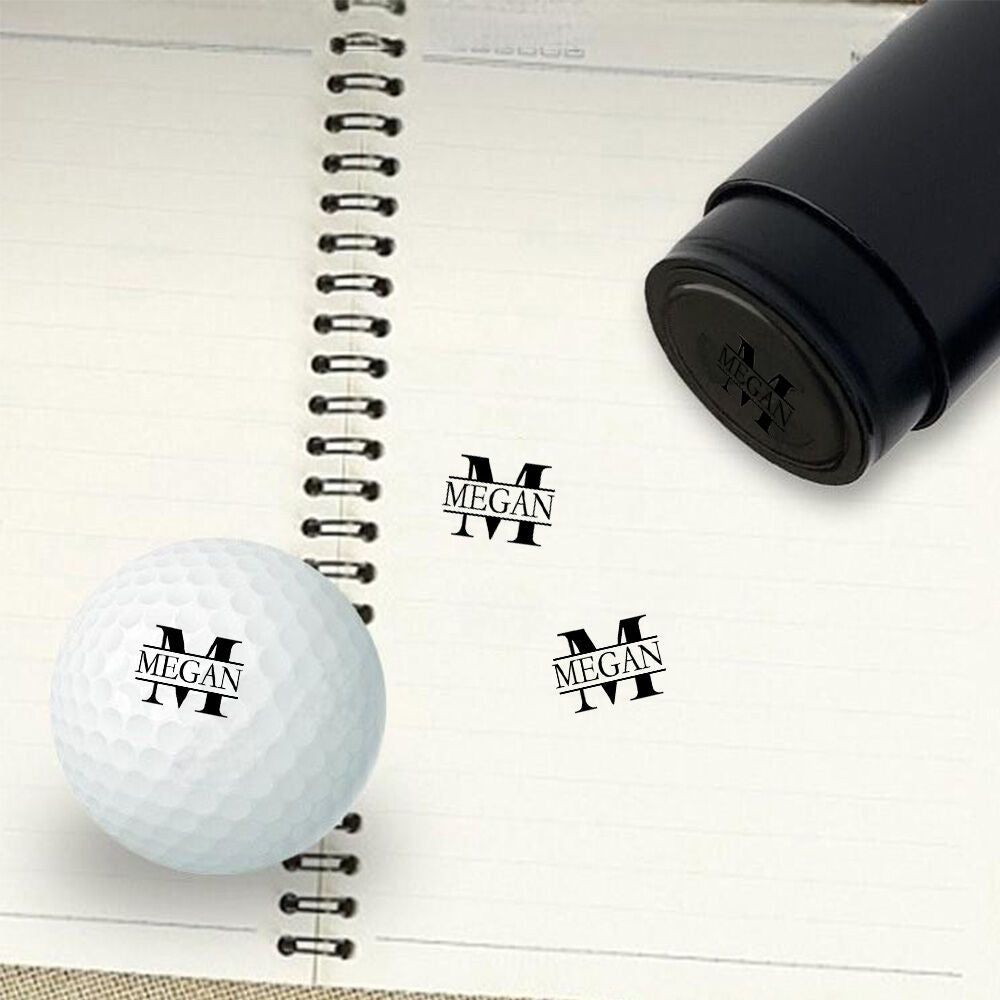 Custom Golf Name Stamp