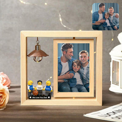 Cartoon Minifigure Frame Personalized