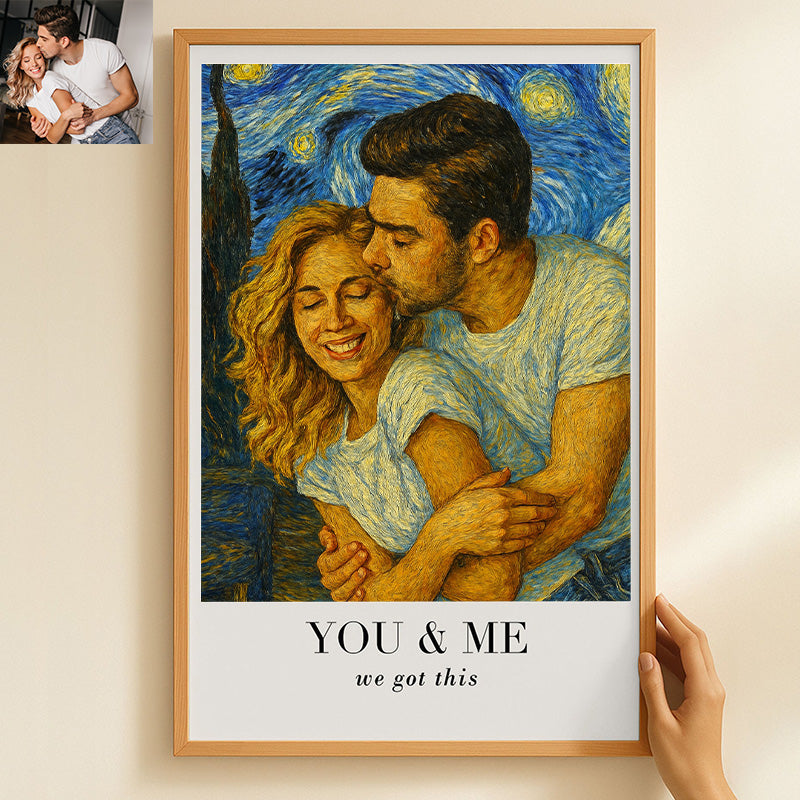 Comic Love Frame Personalized