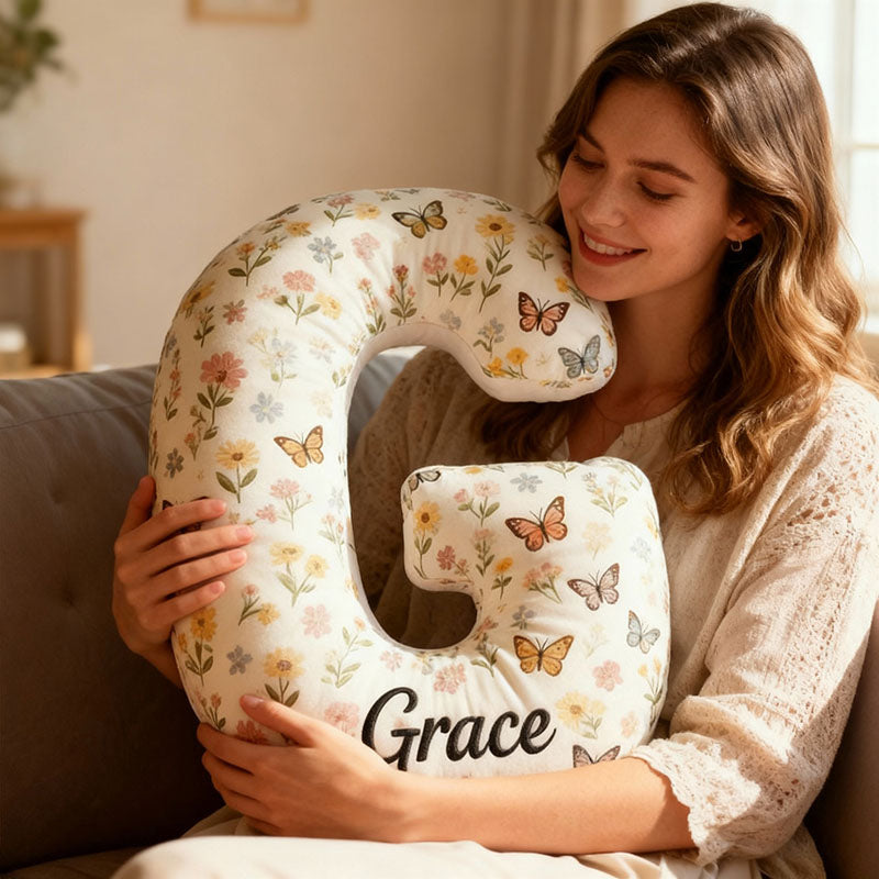 Alphabet Pillow Personalized