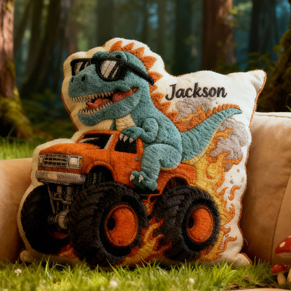 Dinosaur Pillow Personalized